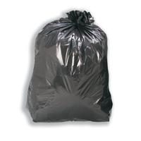 5 Star Facilities Bin Liners Recycled Medium/Heavy Duty 110L Black (Pack of 200)