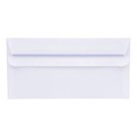 5 Star Office Envelopes Wallet Self Seal 80gsm DL 220x110mm White Retail Pack (Pack of 50)