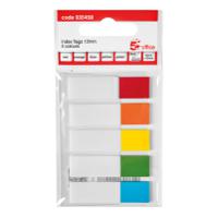 5 Star Office Index Flags 5 Bright Colours 12x45mm 20 Flags per Colour Assorted (Pack of 5)