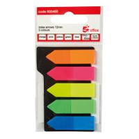 5 Star Office Index Arrow 5 Bright Colours 12x42mm 5 Packs of 20 Flags (Pack of 5)