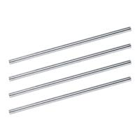 5 Star Office Risers for Letter Tray Chrome Plated 152mm (Pack of 4)