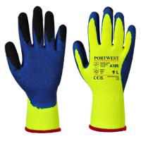 Portwest Duo-Therm Glove 2XL Yellow/Bl (Pack of 12)