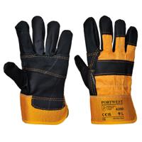 Portwest Furniture Hide Glove XL Yellow (Pack of 12)