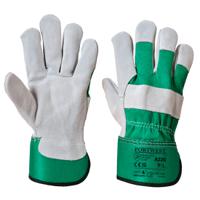 Portwest Premium Chrome Rigger Glove XL Green (Pack of 12)