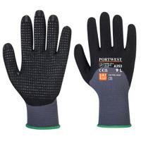 Portwest DermiFlex Ultra Plus Glove L Gry/Blk (Pack of 12)
