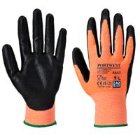 Portwest Amber Cut Glove Nitrile Foam M Amber (Pack of 12)