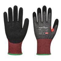 Portwest CS Cut F13 Nitrile Glove L Blk (Pack of 12)
