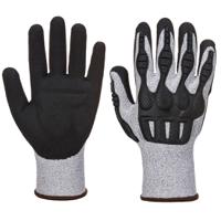 Portwest TPV Impact Cut Glove XL Gry/Blk (Pack of 12)