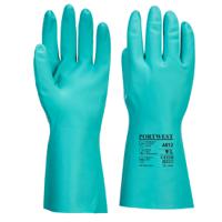 Portwest Nitrosafe Plus Chemical Gauntlet XS Green (Pack of 12)