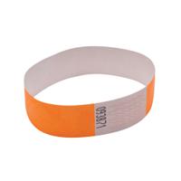 Announce Wrist Band 19mm Orange (Pack of 1000) AA01836