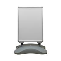 Announce Forecourt Sign Holder Water Base + Snap Frame A1