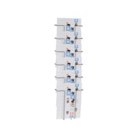 Announce 6 Compartment Wire Literature Holder A4 AA10260