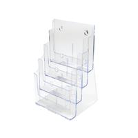 Announce 4 Tier 4 Pocket Literature Holder A4 Portrait AA10439