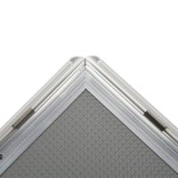 Announce by 5 Star 15mm Snap Frame A4 Mitred Crnr Silver Frame AA10563