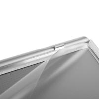 Announce by 5 Star 15mm Snap Frame A4 Mitred Crnr Silver Frame AA10563