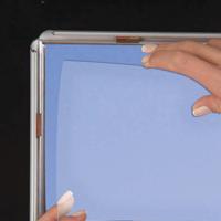 Announce by 5 Star 15mm Snap Frame A4 Mitred Crnr Silver Frame AA10563
