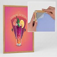 Announce by 5 Star 15mm Snap Frame A5 Mitred Crnr Oak Frame AA10575