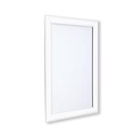 Announce 25mm Snap Frame 20/30 with Mitred Corners White Frame AA10589