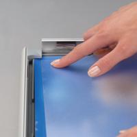 Announce by 5 Star Freestanding 25mm A4 Optiframe Silver AA10595