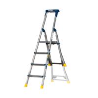 Werner AdjustaStep PRO 4 Tread Stepladder Blue 75076