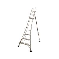 Werner Adjustable 7 Tread Tripod Ladder with High Handrail 92507