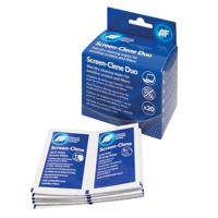 AF Screen-Clene Duo Wet/Dry Wipes (20 Pack) ASCR020