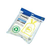 Addis Drawstring Bin Liner 30L 15 Liners Per Roll Pack of 3 520092