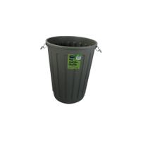 Addis Grey Dustbin Base Round 90 Litre B766Grey