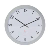 Alba Giant Wall Clock60cm ABS Glass/Grey Metal HORGIANT