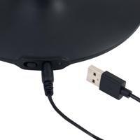 Alba Nomad Two Head Desk Lamp Black LEDTWIN N UK