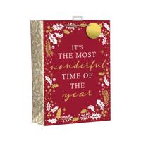 Giftmaker Wonderful Time Christmas Bag XL Pack of 6 XGIMBAC5A425