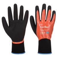 Portwest Dermi Pro Glove L Orange/Blk (Pack of 12)