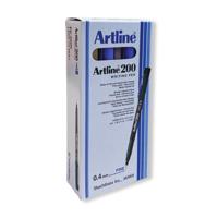 Artline 200 Fineliner Pen Fine Blue Buy One Pack of 12 Pens Get One Pack of 12 Pens Free AR810512