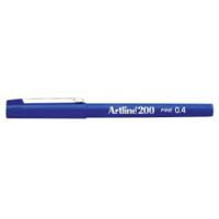 Artline 200 Fineliner Pen Fine Blue (12 Pack) A2003