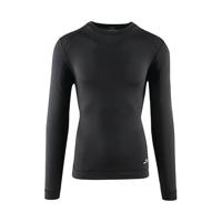 Trojan Black Long-Sleeve Wicking Base-Layer Vest M