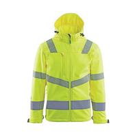 Arco Responsible Yellow Hi-Vis Softshell Jacket L