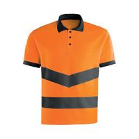 Arco Orange Hi-Vis Polo Shirt M