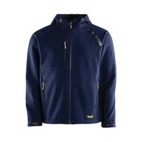 Trojan Men's Navy Hooded Softshell Jacket 2XL
