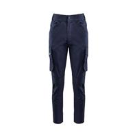 Arco Responsible Women's Navy Cargo Trousers with Kneepad Pockets 10R