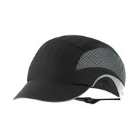 JSP Hardcap Aerolite Black Short-Peak Bump Cap