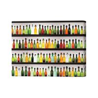 Colourful Bottles Canvas Print 20x32 Inches SC1STVCD05852M