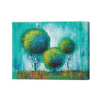 Three Round Trees Canvas Print 20x32 Inches SC1STVCD31130M
