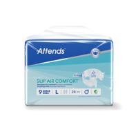 Attends Slip Air Comfort Nappies Size 9L x4 Pack of 28 37789