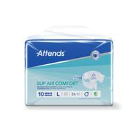 Attends Slip Air Comfort Nappies Size 10L x2 Pack of 26 37790