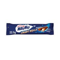 Mars Milky Way Milk Chocolate Crispy Rolls 22.5g (Pack of 24) 100540