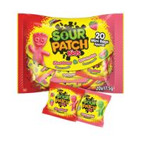 Cadbury Sour Patch Treatsize Bag Strawberry/Wmelon Pack of 20 4323296
