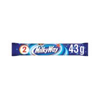 Mars Milky Way Nougat + Milk Chocolate Snack Bar 43g (Pack of 28) 122625