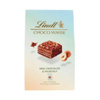 Lindt Choco Wafer Milk Chocolate and Hazelnut 135g FOLIN016