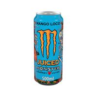 Monster Energy Mango Loco Juiced Can 500ml (Pack of 12) 279606