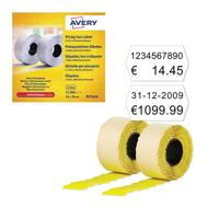Avery Dennison 2-Line Permanent Label 16x26mm White (Pack of 12000) WP1626
